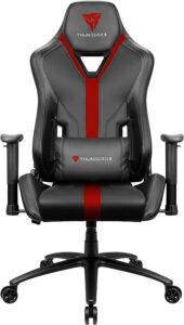 Cadeira Gamer YC3 Preta/Vermelha THUNDERX3