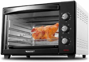 Forno Elétrico Best Preto e Branco 60 Lt 127 V