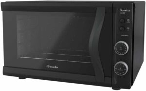 Forno Elétrico Mueller 44L Sonetto Stile Preto Forno Elétrico Mueller 44L 601072008 220V
