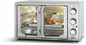 Forno e Fritadeira Sem Óleo Oster 42L French Door 2 em 1-220V
