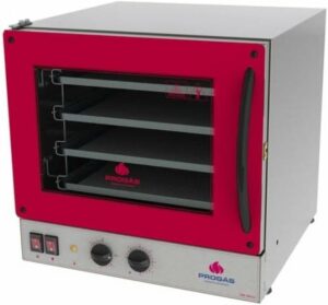 Progás, P37640, Forno de Elétrico Industrial Pirogas Para Pizza 4 Assadeiras 127 Volts, cor Inox, Aço
